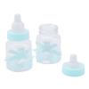 Jumbo Baby Shower Bottle Party Favor Dispenser with 16 Mini Candy Bottles, Blue view 4