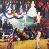 LEROY NEIMAN "The President's Birthday Newly Custom Framed Art Lithograph view 3