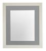 FRAMES BY POST Glitz Cream Picture Photo Frame with Dark Grey Mount A2 Image size A3 Plastic Glass view 1