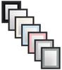 FRAMES BY POST Glitz Cream Picture Photo Frame with Dark Grey Mount A2 Image size A3 Plastic Glass view 3