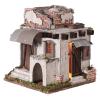 Holyart Neapolitan Nativity Scene Arabian Style House with Doors and Windows 30x30x25 cm view 3