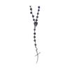 Holyart Rosary Beads with Sodalite Grains and Cross view 1