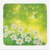 Ambesonne Daffodil Bath Mat, Daffodils Under Vibrant Tree Branch Leaves Spring Petals Seasonal Foliage Theme, Plush Bathroom Decor Mat with Non Slip Backing, 30.2" x 20", Green Yellow view 1