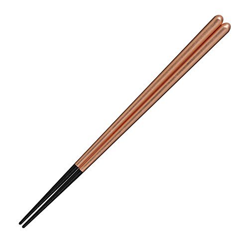 Foiichi A151-09020 Chopsticks, Copper Rei, Bronze, 9.1 x 0.2 inches (23 x 0.7 cm), Uses Kanazawa Foil