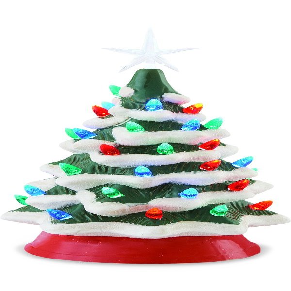 FAO Schwarz Vintage LED Ceramic Tree