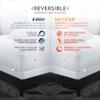 PureCare ReversaTemp 5-Sided Mattress Protector Featuring a Reversible Cooling or Warming Sleep Surface, Twin XL (RTMP38) view 4