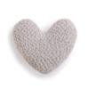 DEMDACO Giving Collection Gray Taupe Weighted Giving Heart - Weighted Heart Pillow for Bedding - Decorative Throw Pillow - Meaningful Gift Idea - Handmade - Luxurious, Soft & Cozy - 1.85 lbs view 2
