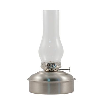 Oil Lamps - Brass Dorset Table Lamp (10", Pewter)