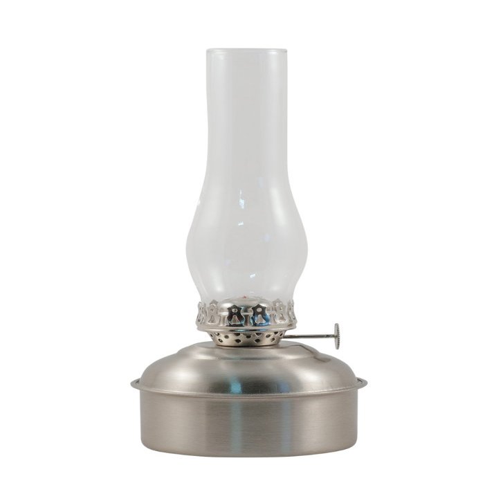 Oil Lamps - Brass Dorset Table Lamp (10", Pewter)