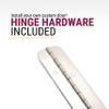 Iron-A-Way Built-In Ironing Center with 42 Inch Ironing Board, Hot Iron Storage and No Door-NE42NDU view 2