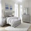 Global Furniture USA KB Riley Tufted Bed, King, Silver (Model: Riley-KB) view 2