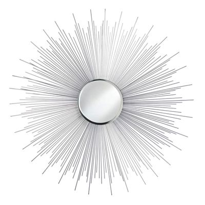 Accent Plus Silver Rays Mirror 33x33