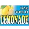 4 Less CO 3x10 Ft Ice Cold Lemonade Vinyl Banner Sign Blue view 1