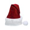 Halco Adult Burgundy Velvet Santa Hat, Large view 1