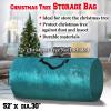 BenefitUSA Heavy Duty Artificial Christmas Tree Carry Storage Bag Holiday (52''x dia. 30'' for up to 8', Green) view 2