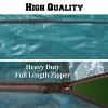 BenefitUSA Heavy Duty Artificial Christmas Tree Carry Storage Bag Holiday (52''x dia. 30'' for up to 8', Green) view 4