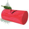 BenefitUSA Heavy Duty Artificial Christmas Tree Carry Storage Bag Holiday (52''x Dia. 30'' for up to 8', Red) view 1