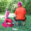 Disc Store Performance Collapsable Stool - Gray view 4