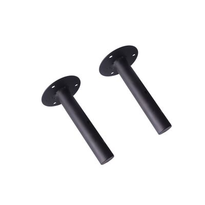 Multifunctional Wall Mounted Support Bracket,Shelf Supports,Wall Rack Holder,Rod Brackets (25cm, Round)