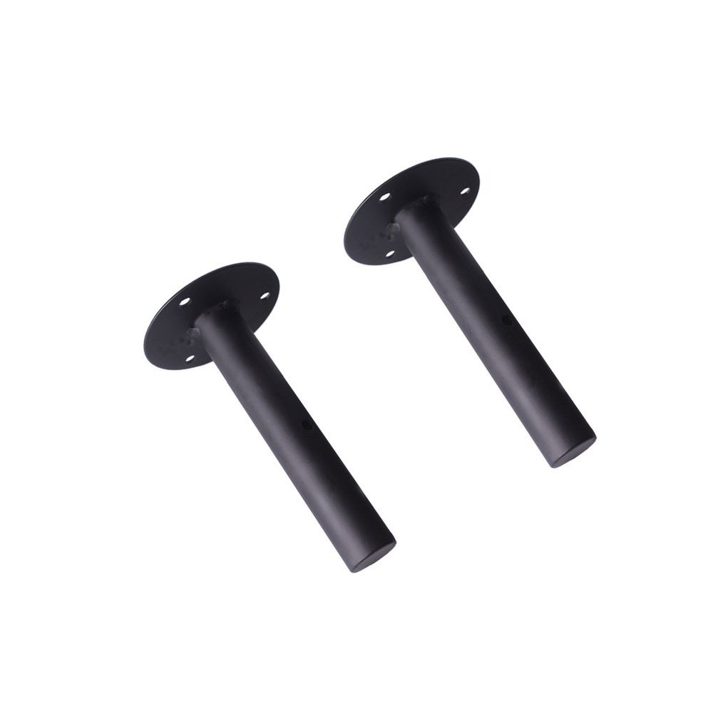 Multifunctional Wall Mounted Support Bracket,Shelf Supports,Wall Rack Holder,Rod Brackets (25cm, Round)