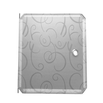 UNICOO - DIY Plastic Cube Organizer Replacement Panels (Semi-Transparent Door: 14 * 14 Inch)