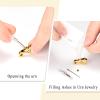 Oinsi Little Seahorse Keepsake Necklace Cremation Urn For Pet Ashes Jewelry With Black Rope (Gold) view 4