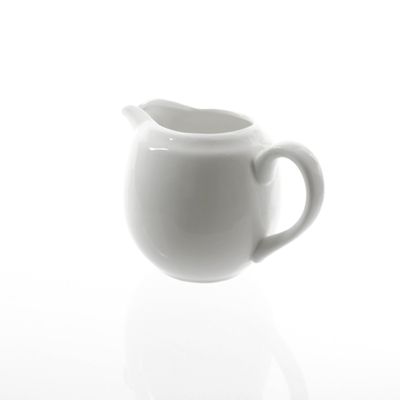10 Strawberry Street WTR-166 Whittier Creamer (Set of 6), 11 oz, White