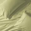 Abripedic Solid 300-Thread-Count, 100-Percent Cotton Percale, Breathable Crispy Split-California-King Sheets Set for Adjustable Beds, Celery view 1