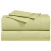 Abripedic Solid 300-Thread-Count, 100-Percent Cotton Percale, Breathable Crispy Split-California-King Sheets Set for Adjustable Beds, Celery view 3