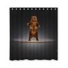 Oxinquch Bear Roar Waterproof Bathroom Shower Printing Bath Curtain view 1