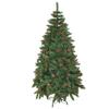 Gifts 4 All Occasions Limited SHATCHI-755 Big 7ft 2.1m Elegant Pre Artificial Christmas Tree with Xmas Decoration 210cm, Green view 1