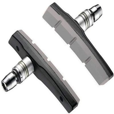SIMSON Bicycle Parts V Brake Pads Purple & Black, Clear