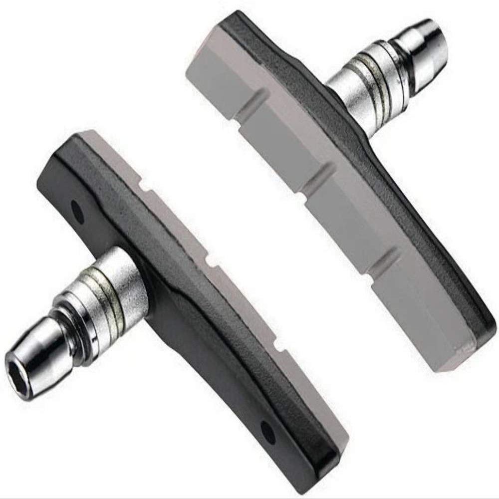 SIMSON Bicycle Parts V Brake Pads Purple & Black, Clear