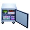 Dukers Appliance USA DUC29R 7 cu. ft. Single Door Undercounter Refrigerator in Stainless Steel, 29" Width x 31" Depth x 36" Height view 3