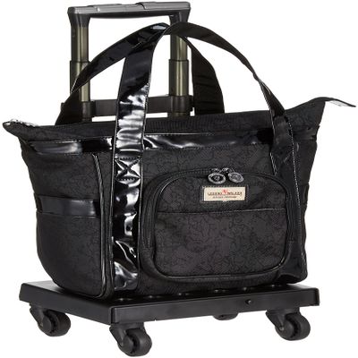 Legend Walker Tote Bag with Stopper Dolly, 5.3 gal (20 L), 19.3 inches (49 cm), 5.3 lbs (2.4 kg), Black