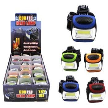 Diamond Visions 08-1598 COB LED Head Lamp in Assorted Colors