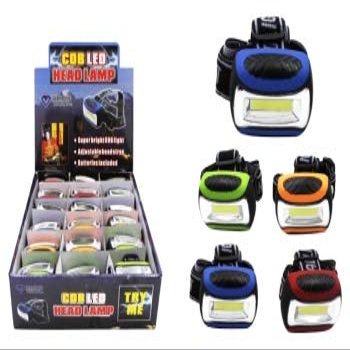 Diamond Visions 08-1598 COB LED Head Lamp in Assorted Colors