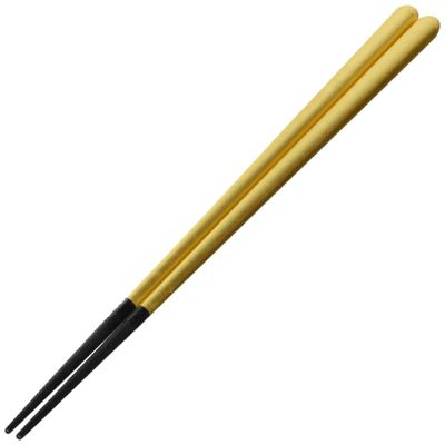 Foil-ichi A151-09010 Chopsticks, Kinrei, Gold, 9.1 x 0.2 inches (23 x 0.7 cm), Uses Kanazawa Foil