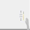 Foil-ichi A151-09010 Chopsticks, Kinrei, Gold, 9.1 x 0.2 inches (23 x 0.7 cm), Uses Kanazawa Foil view 2