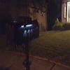Solar Powered Lighted Dual door Mailbox (Not Pole Base included) view 3