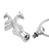 Oinsi Double Dolphin Cremation Jewelry Loss Of Pet Memorial Urn Necklace Pendant With Box And Fill Kit (Silver Tone) view 2