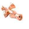 Double Dolphin Cremation Jewelry Loss Of Pet Memorial Urn Necklace Pendant With Box And Fill Kit (Rose gold) view 2