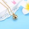 Oinsi Cremation Jewelry Basketball Urn Pendant Keepsake Memorial Necklace - Including Box&Fill Kits (Gold) view 2
