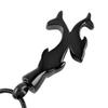 Double Dolphin Cremation Jewelry Loss of Pet Memorial Urn Necklace Pendant with Box and Fill Kit (Black) view 3