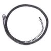 Double Dolphin Cremation Jewelry Loss of Pet Memorial Urn Necklace Pendant with Box and Fill Kit (Black) view 4