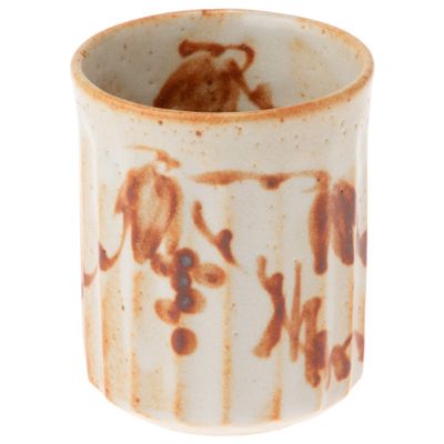  49103303 Shirashino Grape Shaving Teacup 2.7 x 3.3 inches (6.8 x 8.4 cm), 6.8 fl oz (200 cc), Made in Japan
