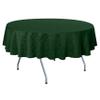 Ultimate Textile Saxony 102-Inch Round Damask Tablecloth Hunter Green view 1