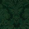 Ultimate Textile Saxony 102-Inch Round Damask Tablecloth Hunter Green view 2