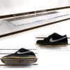 STORE FIXTURES DIRECT Clear Acrylic Slatwall Shoe Shelf, 4" D x 10" L Flat Acrylic Shoe Display Shelf, 20 Pack view 1