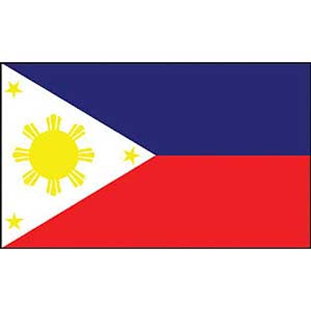 EagleEmblems F1088 Flag-Philippines (3ftx5ft)